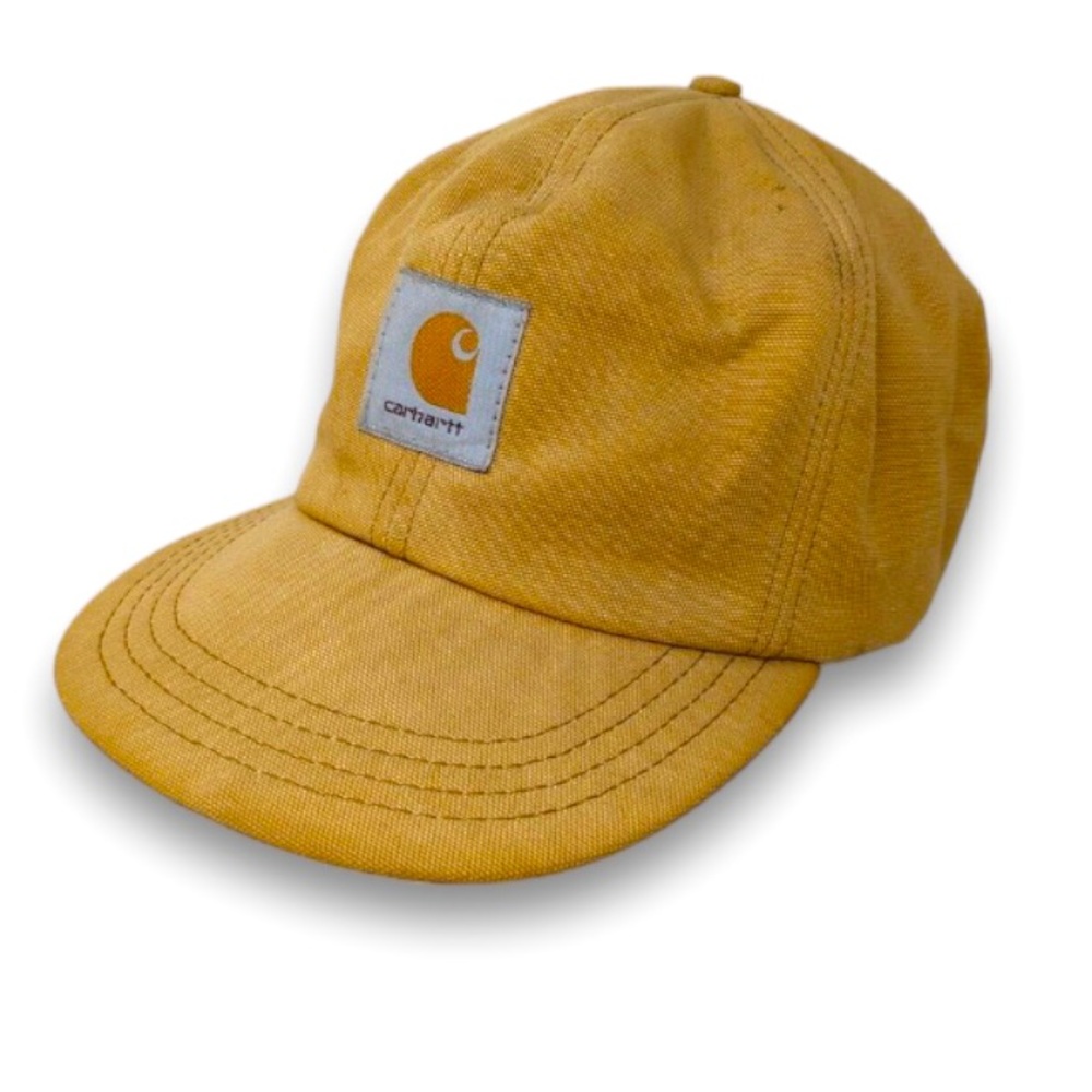 Carhartt Made in USA Size Large Hat Cap Ear Flaps Insulated Quilted Canvas VTG - Picture 2 of 10